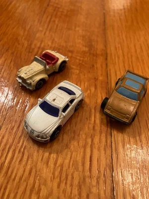 Lote de 3 micro máquinas: Lexus SC 400, Mazda RX-7, Packard Darrin Galoob Foto 1 de 4