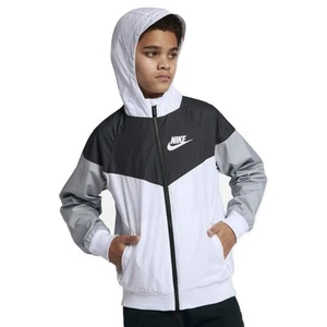 Nike Boy's Sportswear Windrunner Hooded Jacket (Little Kids/Big Kids) - Picture 1 of 10