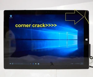 Microsoft Surface Pro 3 - 256 GB, 8 GB de RAM Core i5 Wi-Fi, 12 pulgadas - ::LEER: agrietado - Imagen 1 de 10