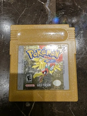 Pokemon Gold Version Nintendo GameBoy GBC Authentic Tested ***BATTERY CHARGE*** - Image 1 of 4