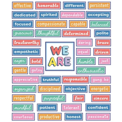 Carson Dellosa We Stick Together Motivational Pre-punched Bulletin Board Set (52 - Image 1 of 4