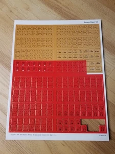 GDW Scorched Earth Europa Counter Sheet 56 - Picture 1 of 1