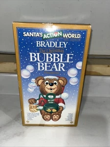 Kurt Adler 1994 Santa's Action World Bradley el oso burbuja de Navidad - Imagen 1 de 7
