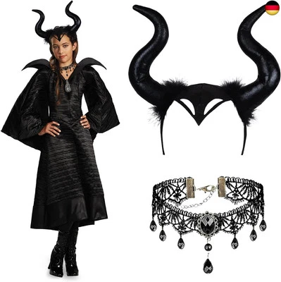 MARKE FMKLDENA FMKLDENA Hörner kopfschmuck, Maleficent hörner, Königin hörner kopfschmuck, Got