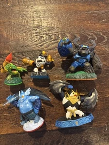 Lote a granel de 5 estatuillas Skylander RARAS oficiales genuinas - Imagen 1 de 10