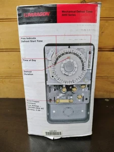 Paragon Timer Sbrinamento Meccanico Serie 8000 8141-20, Nuovo Scatola Graffiata - Foto 1 di 6