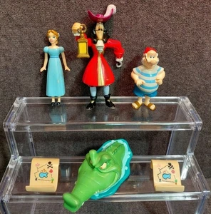 Exclusivo Parque Disney Smee Capitán Garfio Caimán y Mapas Figura Accesorios 6 piezas - Imagen 1 de 3