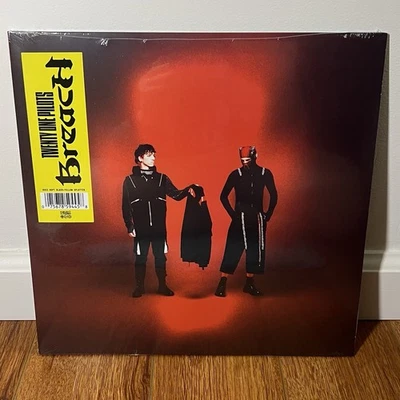 TWENTY ONE PILOTS Breach Yellow & Black Combustor Splatter Vinyl - New / In Hand - Image 1 of 4