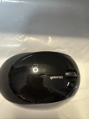 Microsoft Wireless 5 Button Mouse 5000 Model w/ USB Dongle Tested Working - Image 1 of 4