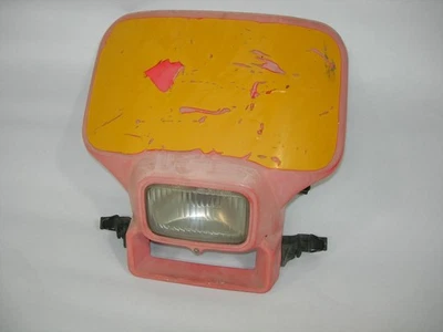 83-86 HONDA XR350R XR600R XR 350 600 CARCASA LENTE MATRÍCULA FRONTAL Foto 1 de 4