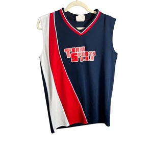 Teamsport USA Trikot Gr. M blau rot weiß Teamwork Bekleidung Sport Basketball - Bild 1 von 11
