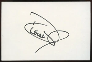 Dionne Warwick signed autograph 4x6 cut American Actress TV Host AC088 - Picture 1 of 1