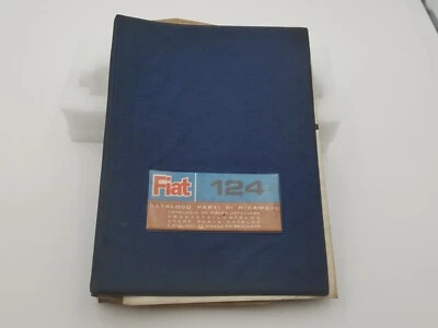 Manuale catalogo delle parti di ricambio Fiat 124 e vari inserti edizione 1979. - Immagine 1 di 4