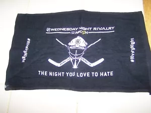 Boston Bruins 18 x 10 WEDNESDAY NIGHT RIVALRY TOWEL FREE SHIPPING - Picture 1 of 2