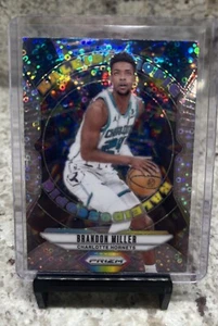 BRANDON MILLER 2024-25 Panini Prizm Kaleidoscopic Silver Disco Refractor Hornets - Picture 1 of 2