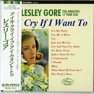 Lesley Gore I'll Cry If I Want To Japan Music CD - Picture 1 of 1