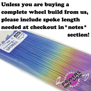 Titanium Spokes pack of 72 - Picture 1 of 7