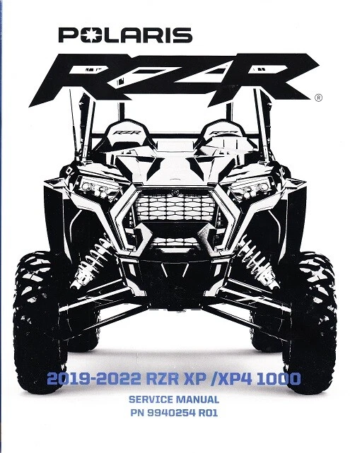 Polaris RZR XP y XP4 1000 2019-2023 manual de taller de servicio de fábrica nuevo 40787-OEM Foto 1 de 1