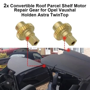 For Opel Vauxhall Astra TwinTop 2-Pack Convertible Roof Parcel Shelf Motor Gear - Picture 1 of 6