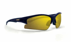 Gafas de sol Epoch Brodie azul marino 100 % protección UVA/UVB espejo dorado - Imagen 1 de 1