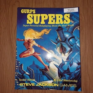 Steve Jackson Games: GURPS Supers 1E Sourcebook - SUPERS - Picture 1 of 1