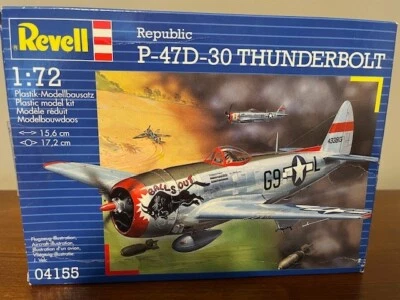 Revell -  1/72 - 04155 - Republic P-47D-30 Thunderbolt New Open Box - Image 1 of 2