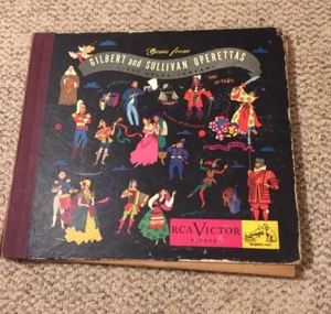 Gems From Gilbert And Sullivan Operettas - 5 78 rpm LPs - Picture 1 of 4