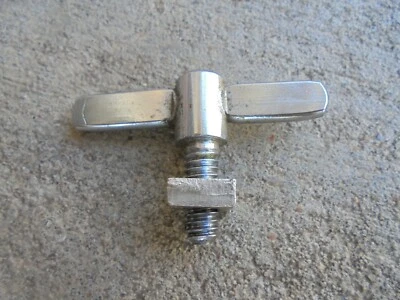 (1) VINTAGE SLINGERLAND DYNAMO HI HAT STAND-BUDDY RICH WS-24 WING SCREW & NUT - Image 1 of 2