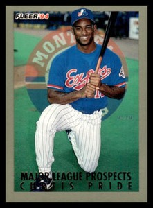 1994 Fleer 29 Curtis Pride  Major League Prospects Insert