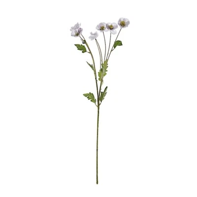 2 Bushes 33" Long Stem Silk Artificial Poppy Flower Sprays Party Decorations - Image 1 of 2
