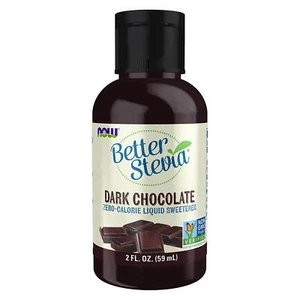 NOW FOODS BetterStevia Dark Chocolate 2 fl oz - Picture 1 of 7
