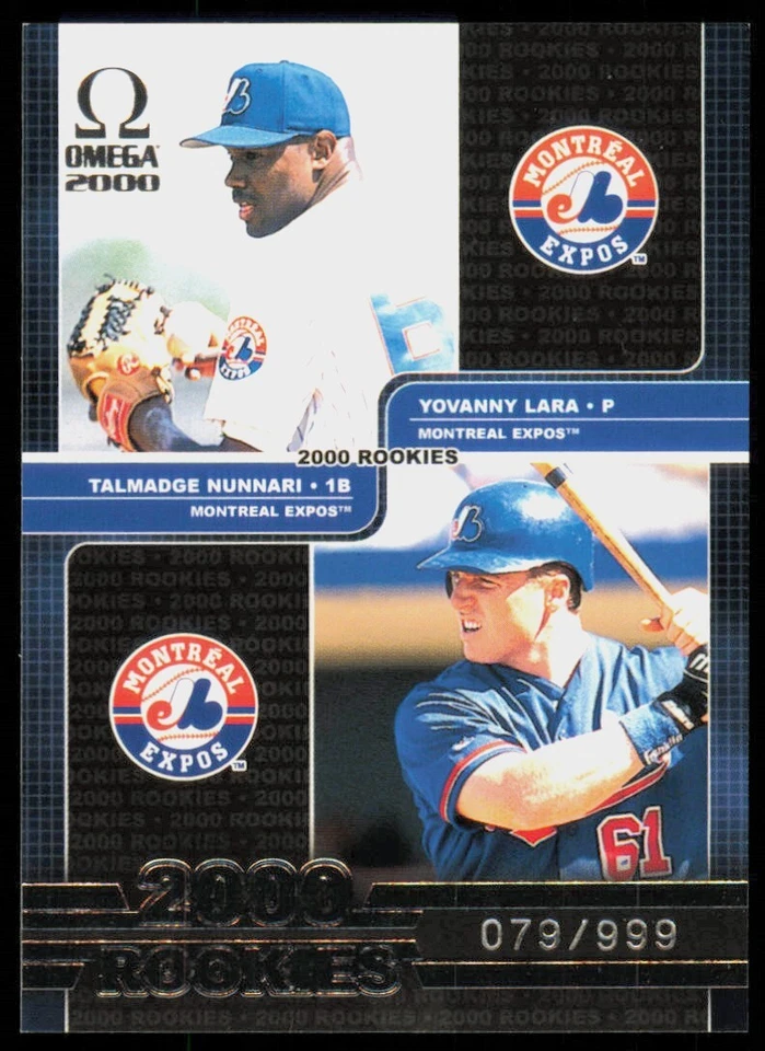 2000 Pacific Omega Yovanny Lara/ Talmadge Nunnari /999 #195 - Image 1 of 2