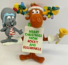 1996 American Greetings May Your Days Be Moosey Bright Rocky Bullwinkle Ornament