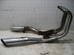 HONDA 83 CB650SC CB650 EXHAUST HEADERS MUFFLER OEM - Picture 1 of 19