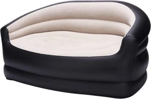 Inflatable Couch Outdoor Air Sofa,Blow Up Couches for Camping, Double Size Full - Picture 1 of 3