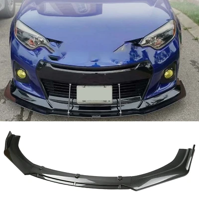 Front Bumper Lip Chin Spoiler Splitter Carbon Fiber For Toyota Corolla 2010-2022 Foto 1 de 4