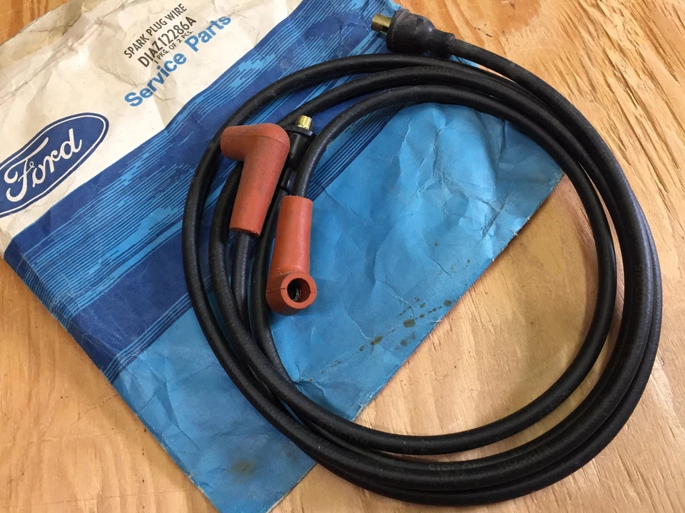 1971 72 TORINO MUSTANG GALAXIE NOS FORD IGNITION WIRES D1AZ 12286 A - Image 1 of 1