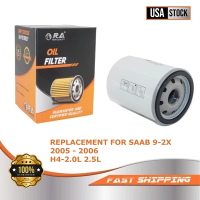 6607 Spin-On Engine Oil Filter for SAAB 9-2X 2005 - 2006 2.0L 2.5L Aero Linear - Image 1 of 4