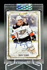 2021-22 Clear Cut Hockey Troy Terry Champs Autograph C-TT Ducks