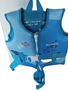 SULIFEEL Kids Swim Life Jacket/life vest for 33-45 lbs unisex size M - Picture 1 of 10