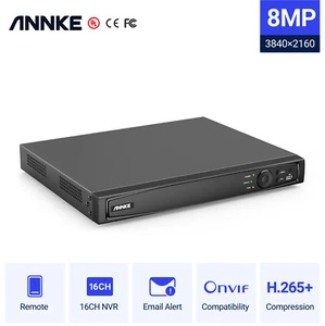 ANNKE 8MP 16CH NVR POE Security Video Recorder for CCTV Camera System Kits - Picture 1 of 12
