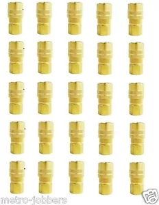 25 Pack MILTON 715 Air Hose Couplers M style 1/4" Female NPT Threads - Picture 1 of 2