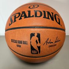 本革 NBA ゲーム スポルディング 公式 NBA バスケットボール サイズ 29.5 インドア