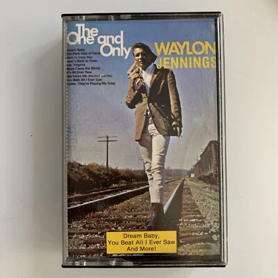 Waylon Jennings The One and Only (Cassette) - Image 1 of 2