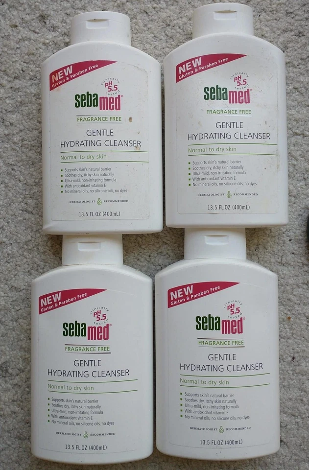 Pack 2 Sebamed pH 5.5 Limpiador Hidratante Suave Piel Normal a Seca 13.5 fl oz. Foto 1 de 1