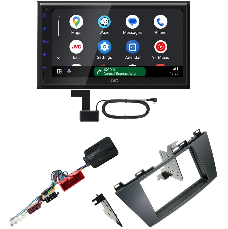 JVC KW-M595DBT Android Auto CarPlay Digitalradio DAB+ Einbauset für Mazda 5 CW - Bild 1 von 1