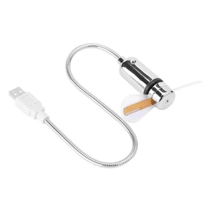 Flexible LED Programmable Message Display Mini RGB USB Fan For PC Notebook L AP9 - Picture 1 of 7
