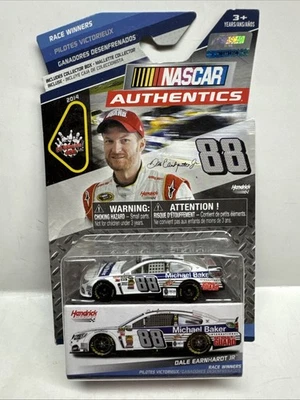 (B3) 1/64 2014 Dale Earnhardt Jr Authentics Pocono Win Michael Baker 船舶交易! — 第 1/3 张图片