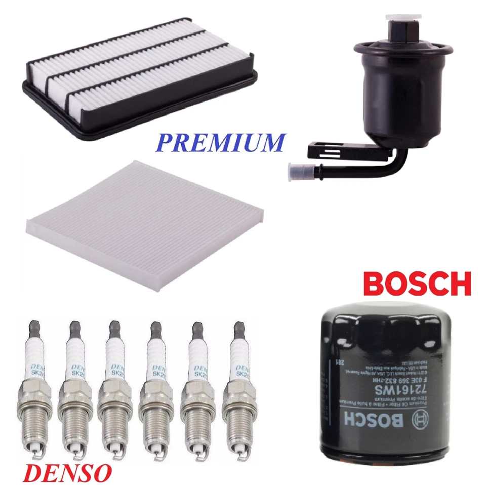 Kit de ajuste filtros velas de ignição para TOYOTA AVALON V6 3.0L 2001-2004 - Imagem 1 de 1