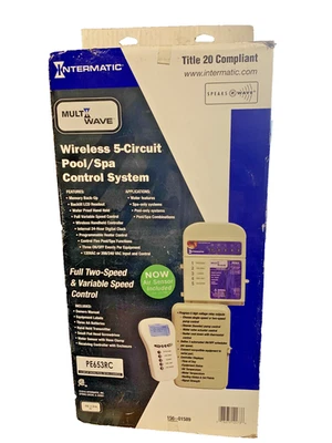 Intermatic PE653RC Wireless 5 Circuit Pool/Spa Control System Title 20 Compliant - Image 1 of 3